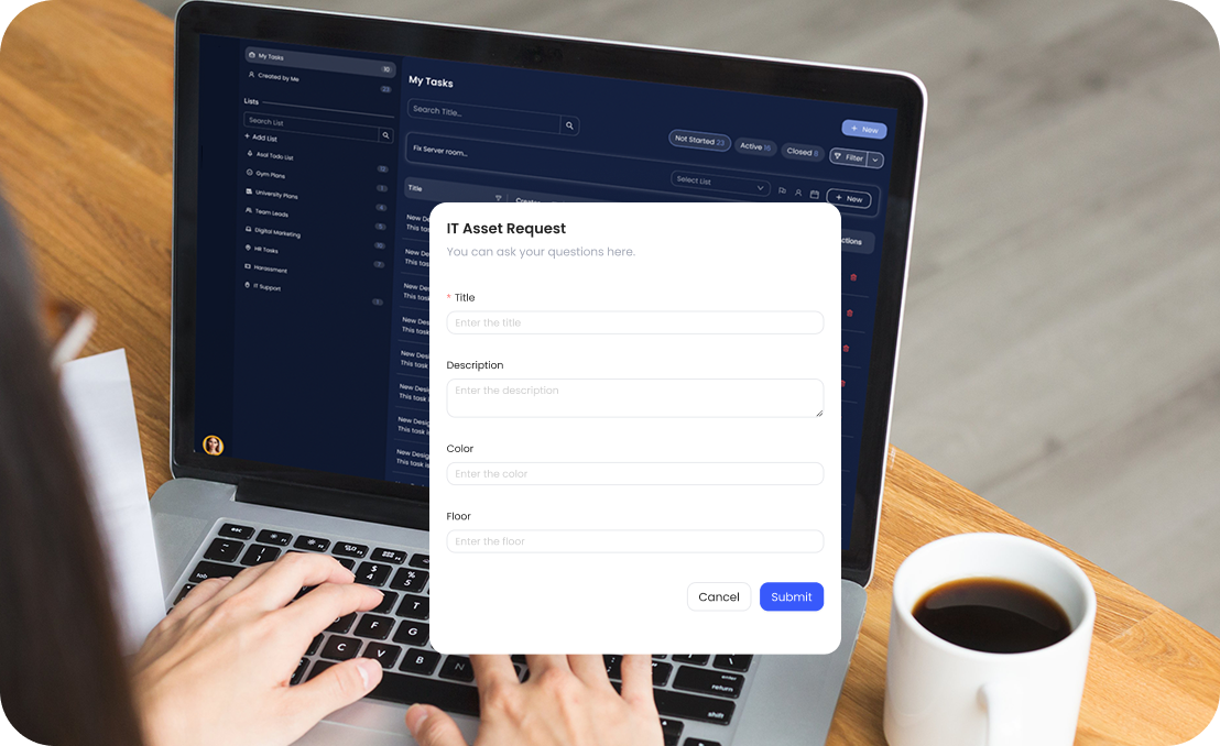 مدیریت تسک در نرم افزار پیام رسان