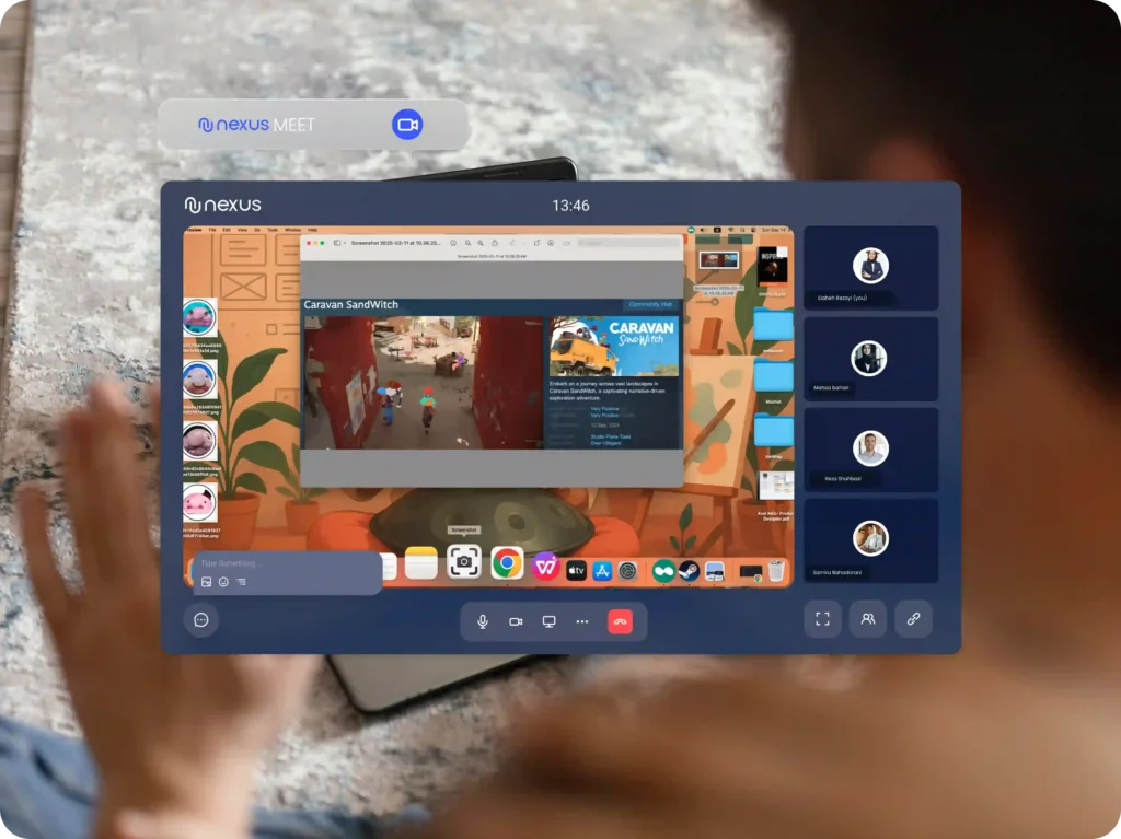 نرم افزار ویدیو کنفرانس سازمانی