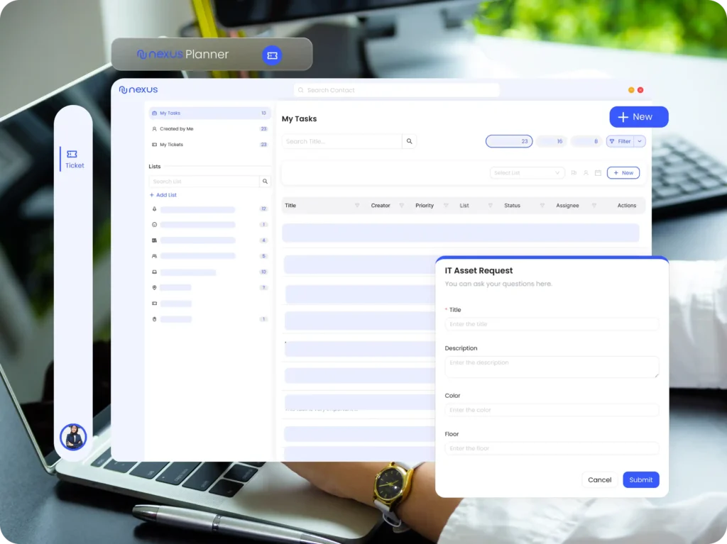مدیریت تیکت