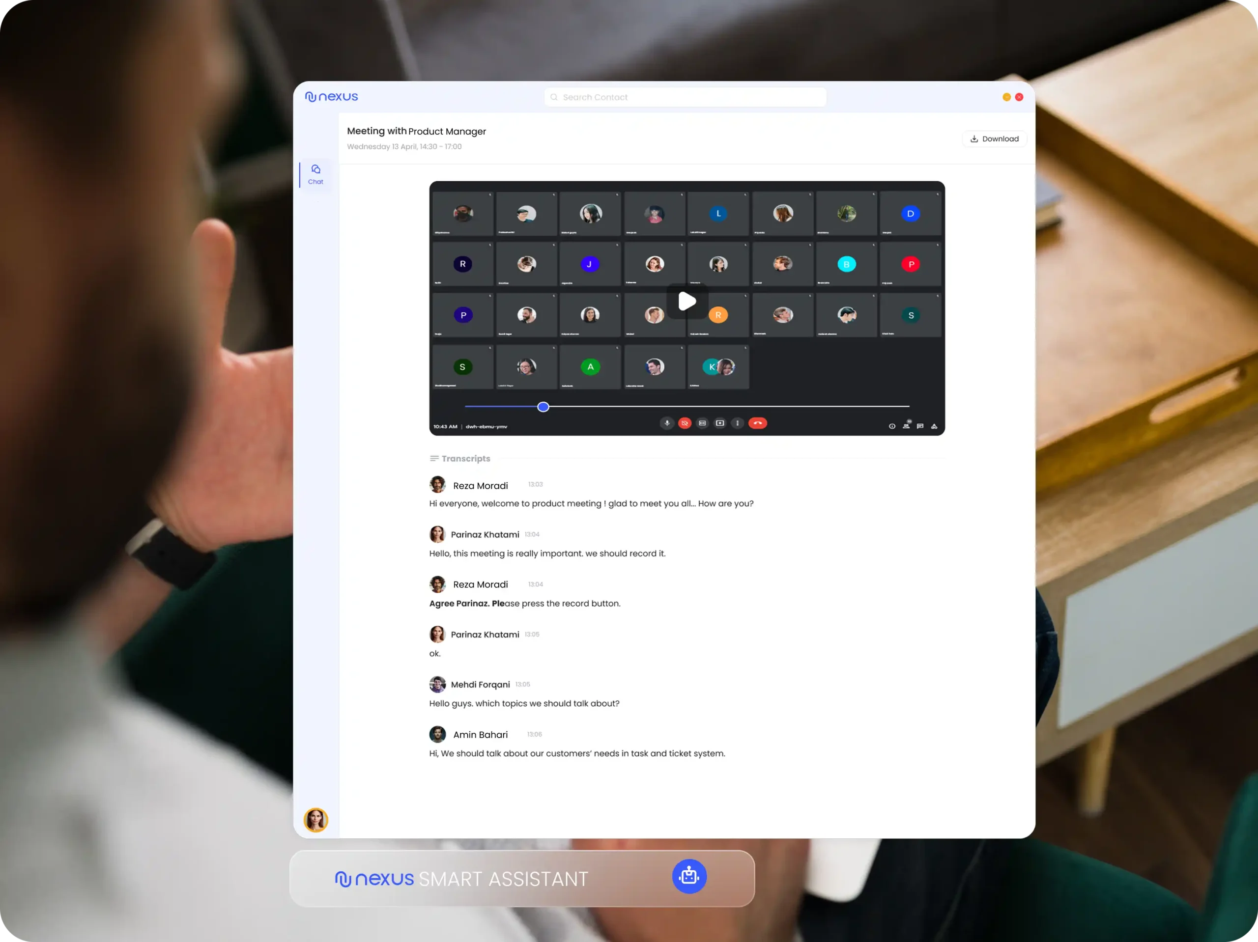 چت بات سازمانی